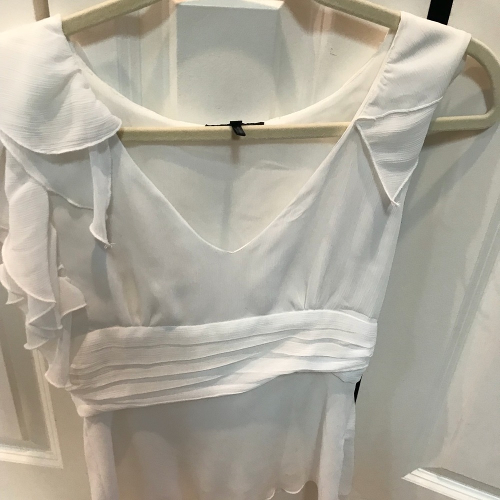 Ruffled blouse